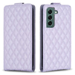 Custodia in pelle con vibrazione verticale per Samsung Galaxy S21