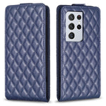 Custodia in pelle con vibrazione verticale per Samsung Galaxy S21