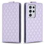 Custodia in pelle con vibrazione verticale per Samsung Galaxy S21
