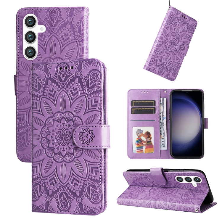 Custodia portafoglio in pelle per Samsung Galaxy S23 FE 5G