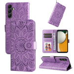 Custodia portafoglio in pelle per Samsung Galaxy S24 Ultra