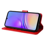 Custodia portafoglio in pelle di girasole per Samsung Galaxy A05