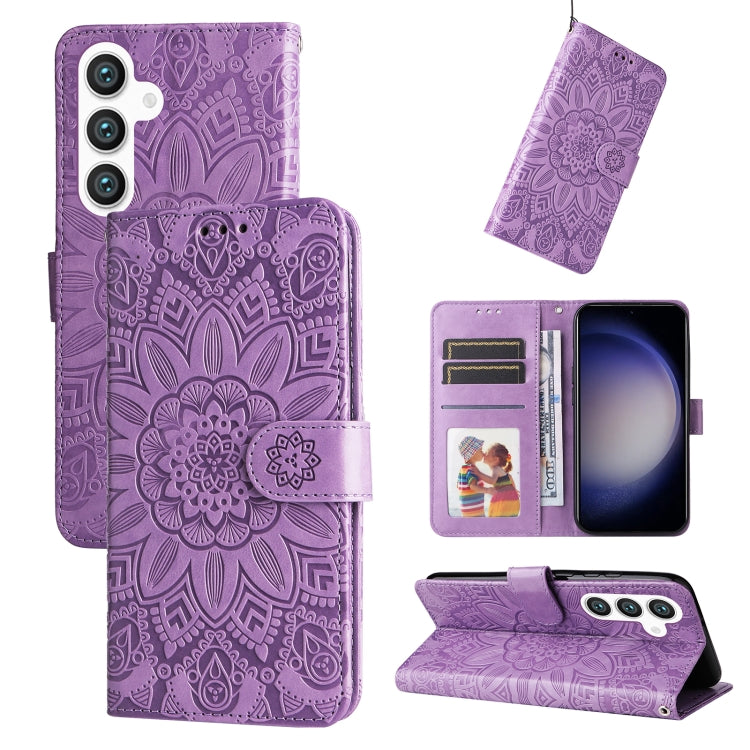 Custodia portafoglio in pelle per Samsung Galaxy S24 Ultra