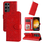 Custodia portafoglio in pelle per Samsung Galaxy S24 Ultra