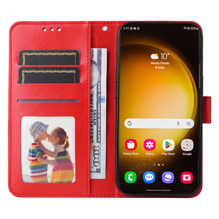 Custodia portafoglio in pelle per Samsung Galaxy S24 Ultra