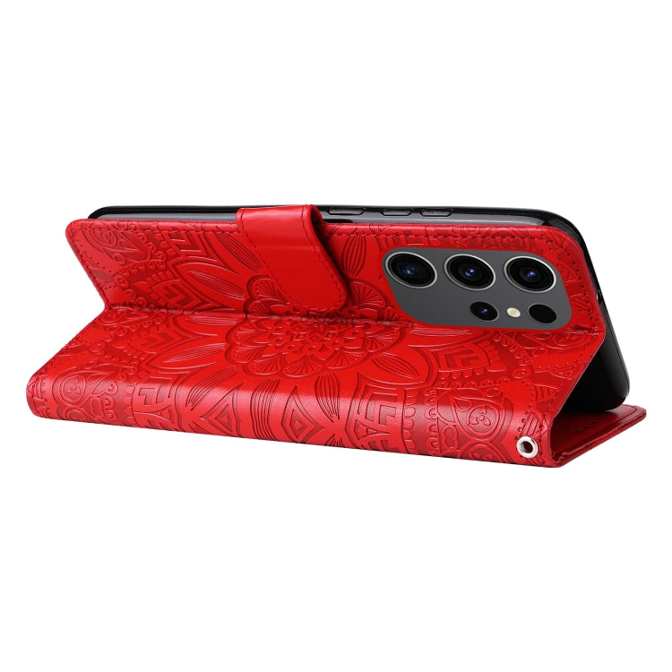 Custodia portafoglio in pelle per Samsung Galaxy S24 Ultra