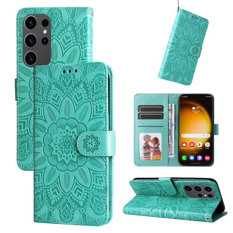Custodia portafoglio in pelle per Samsung Galaxy S24 Ultra