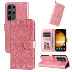 Custodia portafoglio in pelle per Samsung Galaxy S24 Ultra