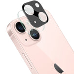 imak Pellicola con lente in vetro integrata ad alta definizione Versione nera, For iPhone 15 Pro / 15 Pro Max, For iPhone 15  / 15 Plus
