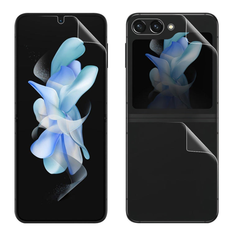 Imak Full Screen Hydrogel Film Schermo frontale + set di protezioni per la schiena, For Samsung Galaxy Z Flip5 5G