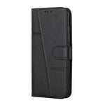 Custodia per telefono in pelle con fibbia in vitello con cuciture, For Samsung Galaxy A55, For Samsung Galaxy A35, For Samsung Galaxy A25 5G, For Samsung Galaxy S23 FE 5G