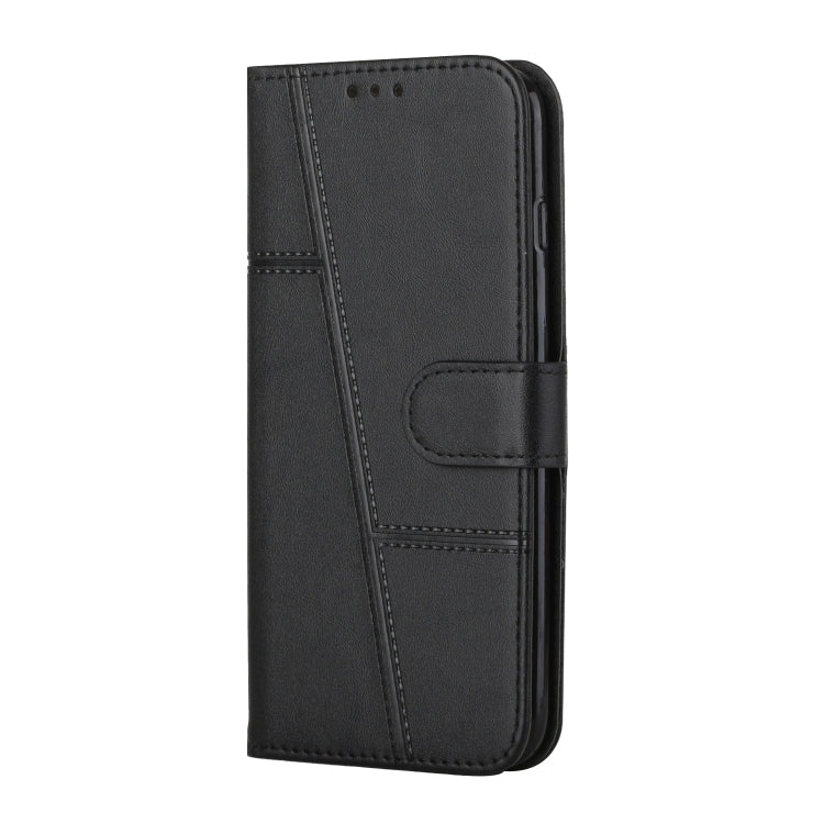 Custodia per telefono in pelle con fibbia in vitello con cuciture, For Samsung Galaxy A55, For Samsung Galaxy A35, For Samsung Galaxy A25 5G, For Samsung Galaxy S23 FE 5G