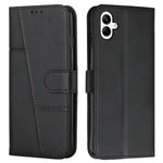 Custodia per telefono in pelle con fibbia in vitello con cuciture, For Samsung Galaxy A56 5G, For Samsung Galaxy A36 5G, For Samsung Galaxy A16 5G, For Samsung Galaxy A06 4G