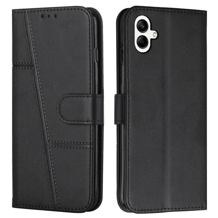 Custodia per telefono in pelle con fibbia in vitello con cuciture, For Samsung Galaxy A56 5G, For Samsung Galaxy A36 5G, For Samsung Galaxy A16 5G, For Samsung Galaxy A06 4G