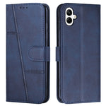 Custodia per telefono in pelle con fibbia in vitello con cuciture, For Samsung Galaxy A56 5G, For Samsung Galaxy A36 5G, For Samsung Galaxy A16 5G, For Samsung Galaxy A06 4G
