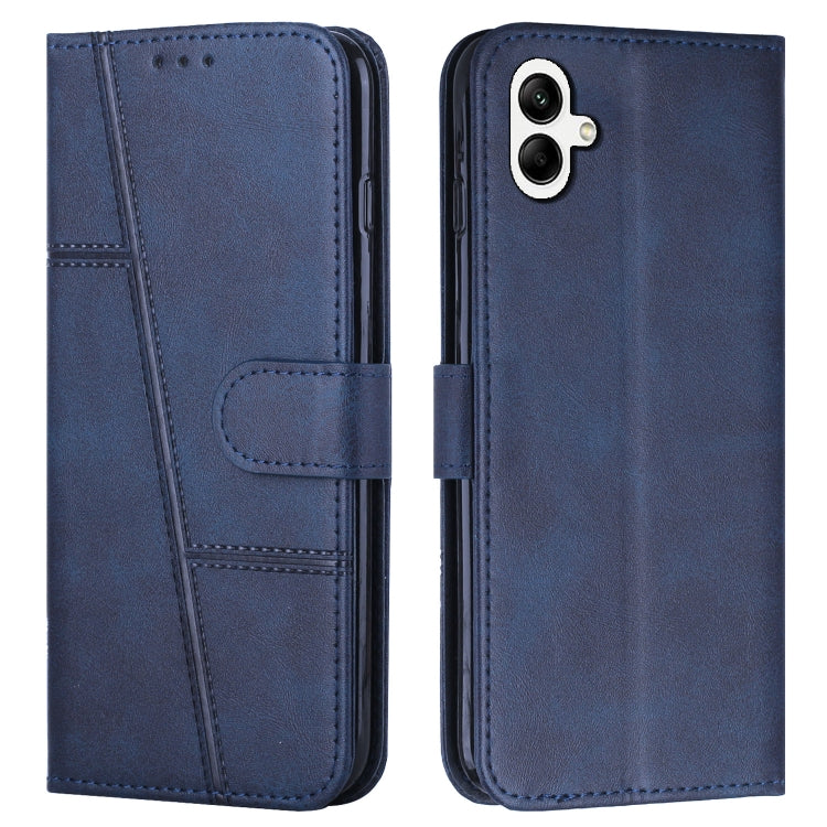 Custodia per telefono in pelle con fibbia in vitello con cuciture, For Samsung Galaxy A56 5G, For Samsung Galaxy A36 5G, For Samsung Galaxy A16 5G, For Samsung Galaxy A06 4G