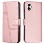 Custodia per telefono in pelle con fibbia in vitello con cuciture, For Samsung Galaxy A56 5G, For Samsung Galaxy A36 5G, For Samsung Galaxy A16 5G, For Samsung Galaxy A06 4G