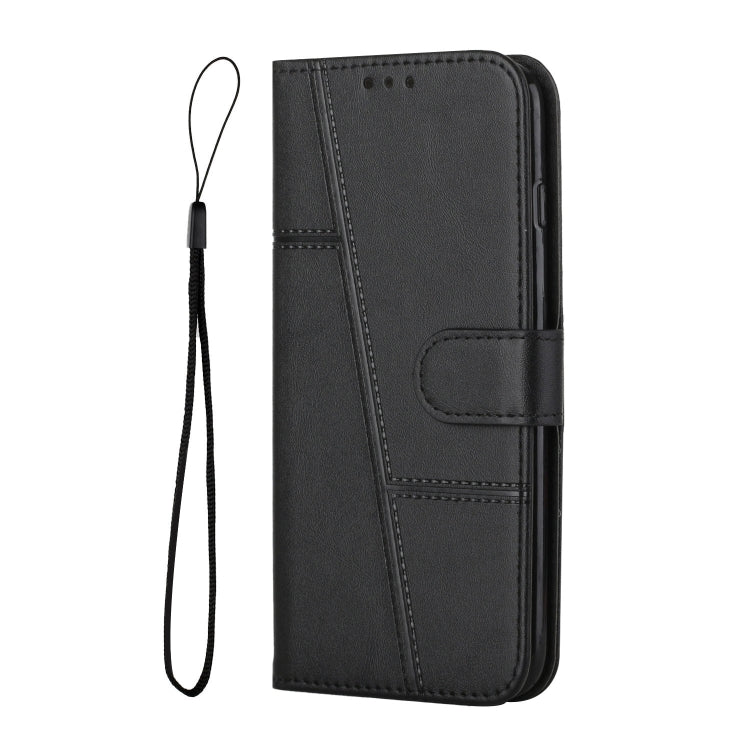 Custodia per telefono in pelle con fibbia in vitello con cuciture, For Samsung Galaxy A56 5G, For Samsung Galaxy A36 5G, For Samsung Galaxy A16 5G, For Samsung Galaxy A06 4G