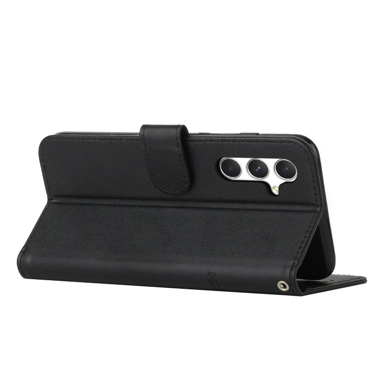 Custodia per telefono in pelle con fibbia in vitello con cuciture, For Samsung Galaxy A56 5G, For Samsung Galaxy A36 5G, For Samsung Galaxy A16 5G, For Samsung Galaxy A06 4G