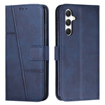Custodia per telefono in pelle con fibbia in vitello con cuciture, For Samsung Galaxy A56 5G, For Samsung Galaxy A36 5G, For Samsung Galaxy A16 5G, For Samsung Galaxy A06 4G