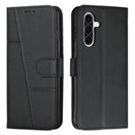 Custodia per telefono in pelle con fibbia in vitello con cuciture, For Samsung Galaxy A56 5G, For Samsung Galaxy A36 5G, For Samsung Galaxy A16 5G, For Samsung Galaxy A06 4G