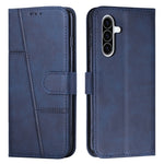 Custodia per telefono in pelle con fibbia in vitello con cuciture, For Samsung Galaxy A56 5G, For Samsung Galaxy A36 5G, For Samsung Galaxy A16 5G, For Samsung Galaxy A06 4G