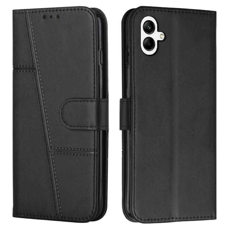 Custodia per telefono in pelle con fibbia in vitello con cuciture, For Samsung Galaxy A57 5G, For Galaxy A27 5G, For Samsung Galaxy A07 4G, For Samsung Galaxy A17 / A26 5G