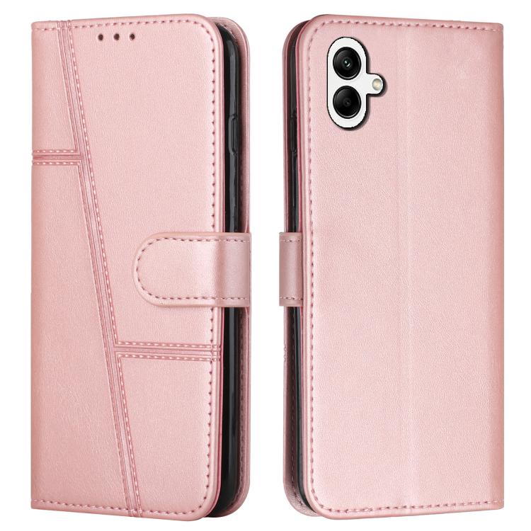 Custodia per telefono in pelle con fibbia in vitello con cuciture, For Samsung Galaxy A57 5G, For Galaxy A27 5G, For Samsung Galaxy A07 4G, For Samsung Galaxy A17 / A26 5G