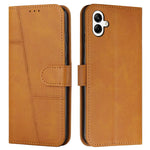 Custodia per telefono in pelle con fibbia in vitello con cuciture, For Samsung Galaxy A57 5G, For Galaxy A27 5G, For Samsung Galaxy A07 4G, For Samsung Galaxy A17 / A26 5G