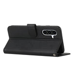 Custodia per telefono in pelle con fibbia in vitello con cuciture, For Samsung Galaxy A57 5G, For Galaxy A27 5G, For Samsung Galaxy A07 4G, For Samsung Galaxy A17 / A26 5G