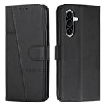 Custodia per telefono in pelle con fibbia in vitello con cuciture, For Samsung Galaxy A57 5G, For Galaxy A27 5G, For Samsung Galaxy A07 4G, For Samsung Galaxy A17 / A26 5G