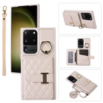 Custodia per telefono con porta carte orizzontale con porta carte con doppio cordino, For Samsung Galaxy S20 Ultra, For Samsung Galaxy S20+