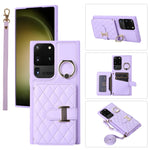 Custodia per telefono con porta carte orizzontale con porta carte con doppio cordino, For Samsung Galaxy S20 Ultra, For Samsung Galaxy S20+