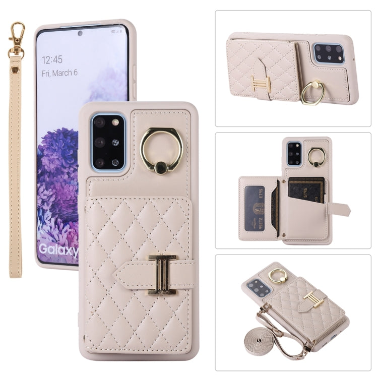Custodia per telefono con porta carte orizzontale con porta carte con doppio cordino, For Samsung Galaxy S20 Ultra, For Samsung Galaxy S20+