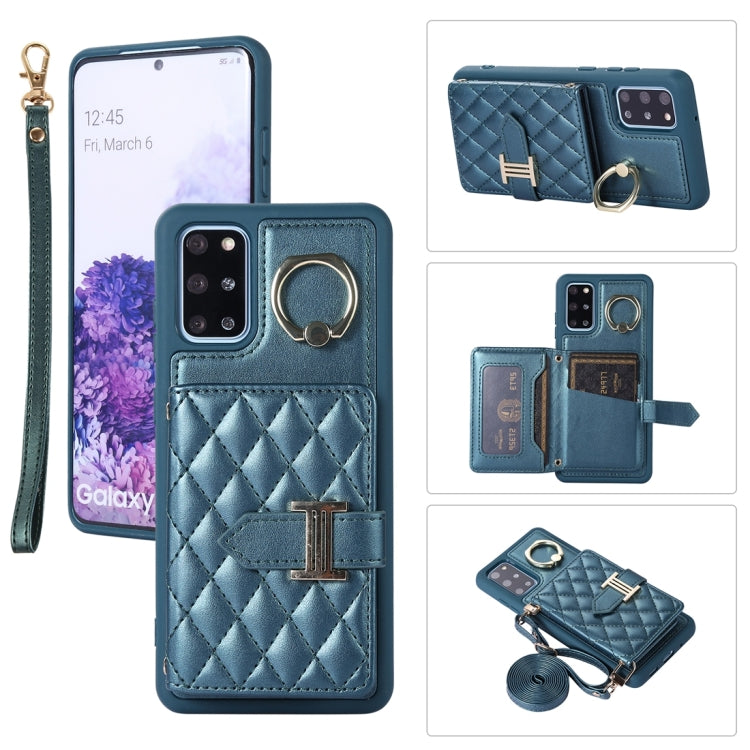 Custodia per telefono con porta carte orizzontale con porta carte con doppio cordino, For Samsung Galaxy S20 Ultra, For Samsung Galaxy S20+