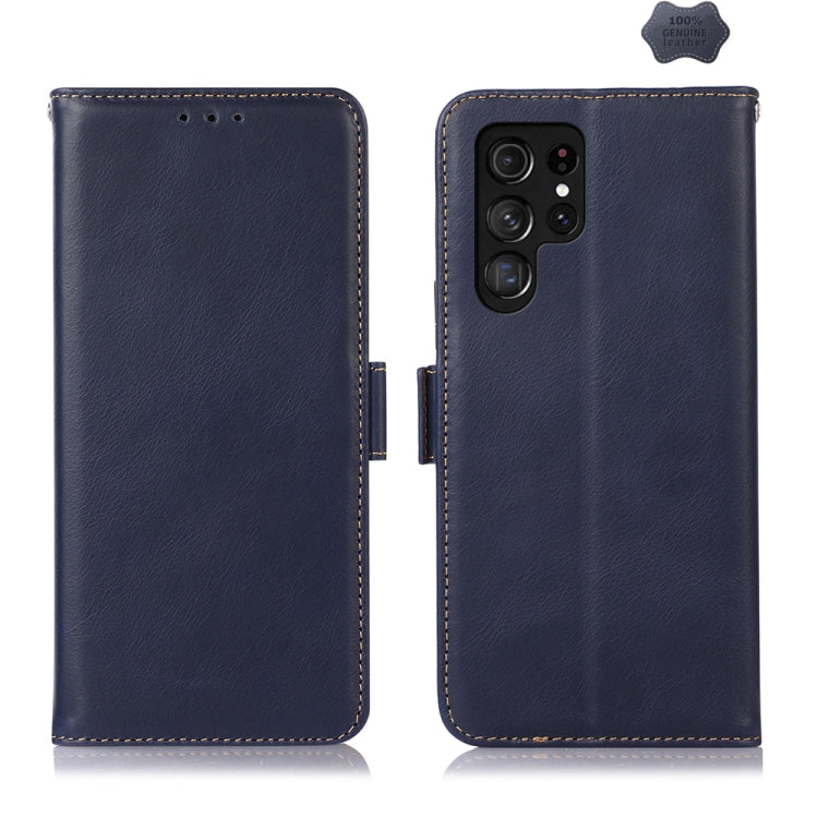 Custodia per telefono in pelle di vacchetta con strato superiore Crazy Horse, For Galaxy S26 FE 5G, For Samsung Galaxy S26 Edge 5G, For Samsung Galaxy S26 Ultra 5G, For Samsung Galaxy S26 5G, For Samsung Galaxy S25 FE 5G, For Samsung Galaxy S24 Ultra