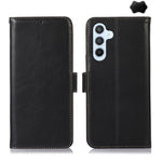 Custodia per telefono in pelle di vacchetta con strato superiore Crazy Horse, For Samsung Galaxy S24+, For Samsung Galaxy S24