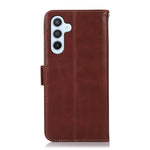 Custodia per telefono in pelle di vacchetta con strato superiore Crazy Horse, For Samsung Galaxy S24+, For Samsung Galaxy S24