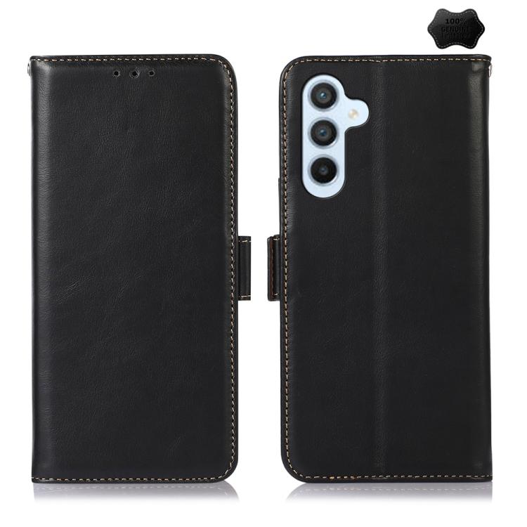 Custodia per telefono in pelle di vacchetta con strato superiore Crazy Horse, For Galaxy S26 FE 5G, For Samsung Galaxy S26 Edge 5G, For Samsung Galaxy S26 Ultra 5G, For Samsung Galaxy S26 5G, For Samsung Galaxy S25 FE 5G, For Samsung Galaxy S24 Ultra