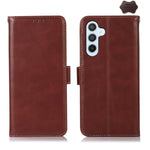 Custodia per telefono in pelle di vacchetta con strato superiore Crazy Horse, For Galaxy S26 FE 5G, For Samsung Galaxy S26 Edge 5G, For Samsung Galaxy S26 Ultra 5G, For Samsung Galaxy S26 5G, For Samsung Galaxy S25 FE 5G, For Samsung Galaxy S24 Ultra