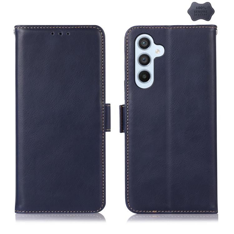 Custodia per telefono in pelle di vacchetta con strato superiore Crazy Horse, For Galaxy S26 FE 5G, For Samsung Galaxy S26 Edge 5G, For Samsung Galaxy S26 Ultra 5G, For Samsung Galaxy S26 5G, For Samsung Galaxy S25 FE 5G, For Samsung Galaxy S24 Ultra