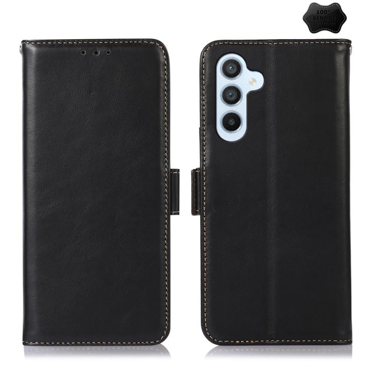 Custodia per telefono in pelle di vacchetta con strato superiore Crazy Horse, For Galaxy S26 FE 5G, For Samsung Galaxy S26 Edge 5G, For Samsung Galaxy S26 Ultra 5G, For Samsung Galaxy S26 5G, For Samsung Galaxy S25 FE 5G, For Samsung Galaxy S24 Ultra