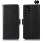 Custodia per telefono in pelle di vacchetta con strato superiore Crazy Horse, For Galaxy S26 FE 5G, For Samsung Galaxy S26 Edge 5G, For Samsung Galaxy S26 Ultra 5G, For Samsung Galaxy S26 5G, For Samsung Galaxy S25 FE 5G, For Samsung Galaxy S24 Ultra