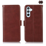 Custodia per telefono in pelle di vacchetta con strato superiore Crazy Horse, For Galaxy S26 FE 5G, For Samsung Galaxy S26 Edge 5G, For Samsung Galaxy S26 Ultra 5G, For Samsung Galaxy S26 5G, For Samsung Galaxy S25 FE 5G, For Samsung Galaxy S24 Ultra