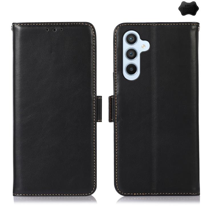 Custodia per telefono in pelle di vacchetta con strato superiore Crazy Horse, For Galaxy S26 FE 5G, For Samsung Galaxy S26 Edge 5G, For Samsung Galaxy S26 Ultra 5G, For Samsung Galaxy S26 5G, For Samsung Galaxy S25 FE 5G, For Samsung Galaxy S24 Ultra
