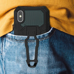 Custodia TPU antiurto per iPhone X, XS, XR, XS Max