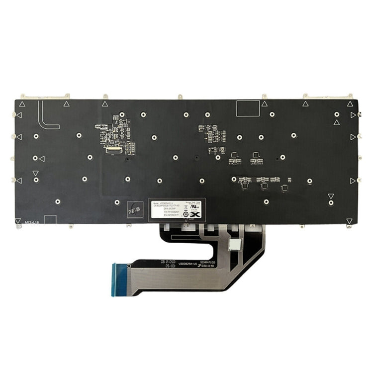 Tastiera per laptop retroilluminata versione USA, For Dell Alienware x15 R2 / R1