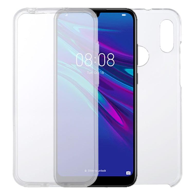 PC + TPU Custodia trasparente all-inclusive ultrasottile a doppia faccia, For Huawei P Smart+ 2019, For Huawei Y6 2019, For Huawei Y7 2019, For Samsung Galaxy A20e, For Samsung Galaxy A30, For Samsung Galaxy A50, For Samsung Galaxy A51                 ...