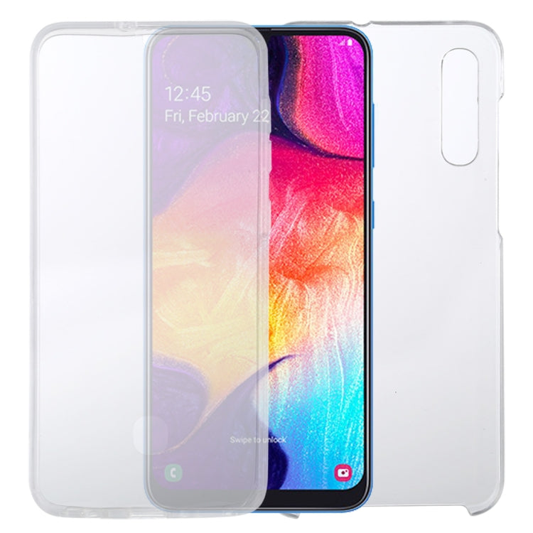 PC + TPU Custodia trasparente all-inclusive ultrasottile a doppia faccia, For Huawei P Smart+ 2019, For Huawei Y6 2019, For Huawei Y7 2019, For Samsung Galaxy A20e, For Samsung Galaxy A30, For Samsung Galaxy A50, For Samsung Galaxy A51                 ...