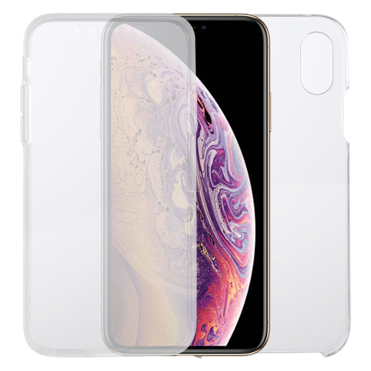 PC + TPU Custodia trasparente all-inclusive ultrasottile a doppia faccia, For Huawei P Smart+ 2019, For Huawei Y6 2019, For Huawei Y7 2019, For Samsung Galaxy A20e, For Samsung Galaxy A30, For Samsung Galaxy A50, For Samsung Galaxy A51                 ...